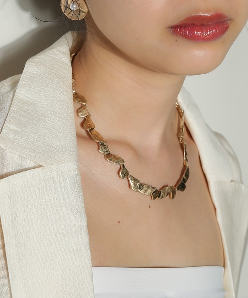 voov（ブーブ）の「ミックス ニュアンスモチーフ ネックレス（ネックレス・レディース・ゴールド/シルバー・フリー）」の11枚目の写真