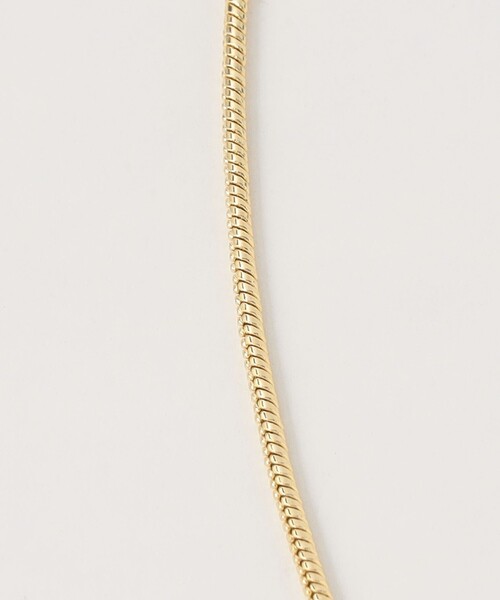 BEAUTY&YOUTH UNITED ARROWS（ビューティーアンドユースユナイテッドアローズ）の「メタル ヘンケイ Uモチーフ タイ ネックレス（ネックレス・レディース・シルバー/ゴールド・FREE）」の7枚目の写真