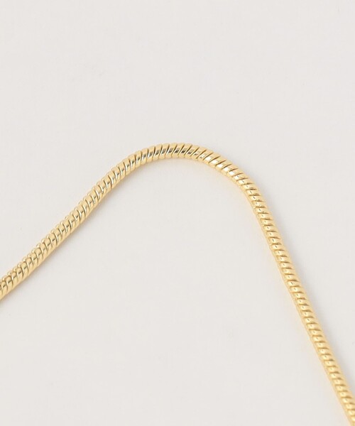 BEAUTY&YOUTH UNITED ARROWS（ビューティーアンドユースユナイテッドアローズ）の「メタル ヘンケイ Uモチーフ タイ ネックレス（ネックレス・レディース・シルバー/ゴールド・FREE）」の8枚目の写真