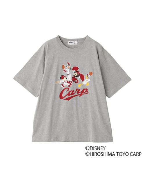 StompStamp（ストンプスタンプ）の「//////ﾐｯｷｰ＆ﾌﾚﾝｽﾞ/Ｔｼｬﾂ/ｶｰﾌﾟ（Tシャツ/カットソー・メンズ・グレー・M/L/XL/S）」の2枚目の写真
