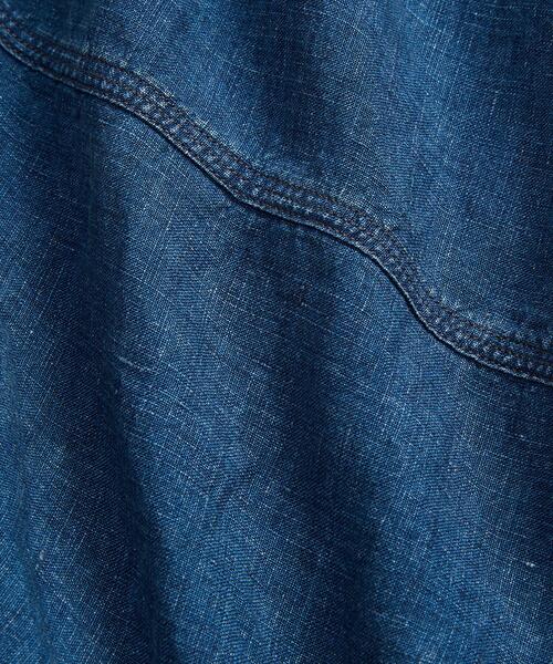 RRL ダブルアールエル バンダナパッチワークリネンシャツ 282879005001 1 インディゴ Double RL ペイズリー レディース トップス g16730 RRL ダブルアールエル バンダナパッチワークリネンシャツ