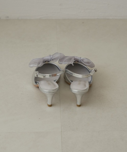 Ambre Neige（アンブルネージュ）の「2way tulle ribbon back