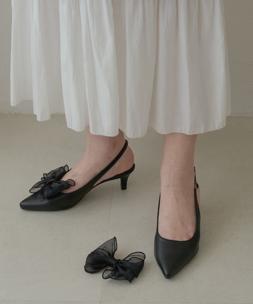 新品 ミハマ パンプス 紺 レザー ラメ エナメル バックストラップ 23.5 新品 ミハマ パンプス 紺 レザー ラメ エナメル バック