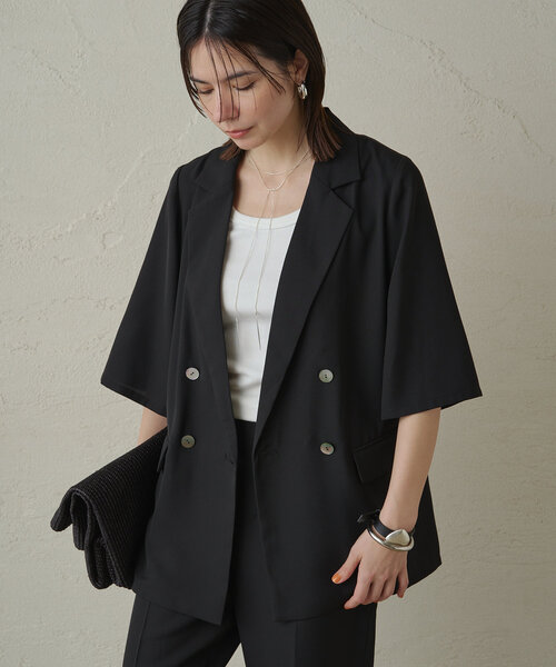 LOUNGEDRESS（ラウンジドレス）の「ハーフスリーブジャケット