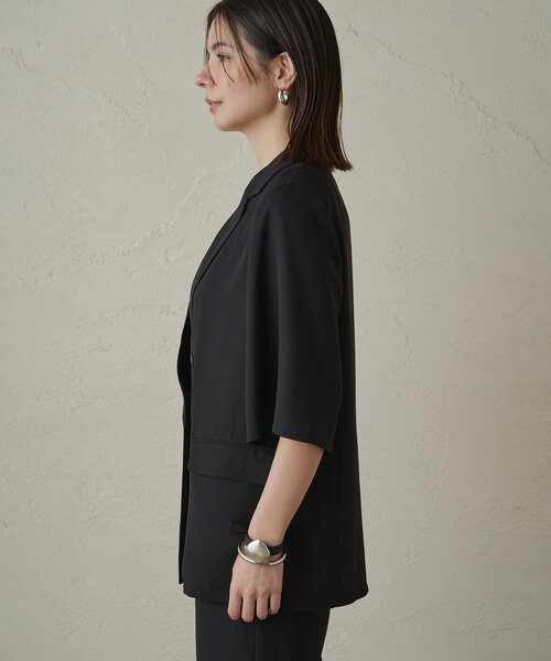 LOUNGEDRESS（ラウンジドレス）の「ハーフスリーブジャケット（ベスト