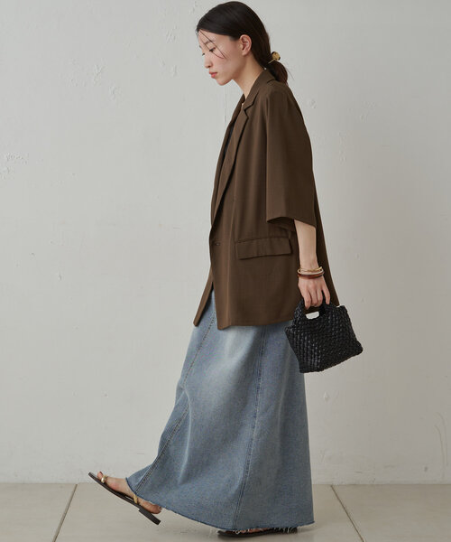 LOUNGEDRESS（ラウンジドレス）の「ハーフスリーブジャケット（ベスト