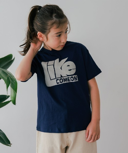 ZERO standerd(ゼロスタンダード)の「ZERO standard/ゼロスタンダード プリントTシャツ(Tシャツ/カットソー・キッズ・ブラック/ブルー系その他5/グレー系その他/ブラック系その他2/オフホワイト/グレー/チャコールグレー/ホワイト系その他2/ブラック系その他/グレー系その他6/ネイビー/ベージュ/ホワイト系その他/ベージュ系その他/ホワイト系その他3・100cm/110cm/120cm/130cm/140cm/150cm/160cm)」の14枚目の写真