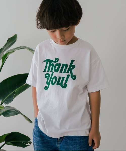 ZERO standerd(ゼロスタンダード)の「ZERO standard/ゼロスタンダード プリントTシャツ(Tシャツ/カットソー・キッズ・ブラック/ブルー系その他5/グレー系その他/ブラック系その他2/オフホワイト/グレー/チャコールグレー/ホワイト系その他2/ブラック系その他/グレー系その他6/ネイビー/ベージュ/ホワイト系その他/ベージュ系その他/ホワイト系その他3・100cm/110cm/120cm/130cm/140cm/150cm/160cm)」の4枚目の写真
