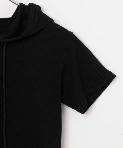 dispark（ディスパーク）の「DISPARK/クロップドZIPフードT（パーカー・レディース・ブラック/グレー・FREE）」の18枚目の写真