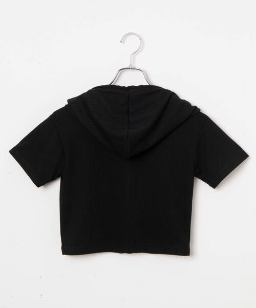 dispark（ディスパーク）の「DISPARK/クロップドZIPフードT（パーカー・レディース・ブラック/グレー・FREE）」の15枚目の写真