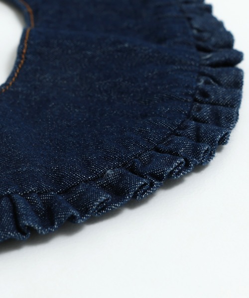 JAM & LINK（ジャムアンドリンク）の「ダンガリー 付け襟（付け襟・キッズ・ブルー/ネイビー・S/M）」の8枚目の写真