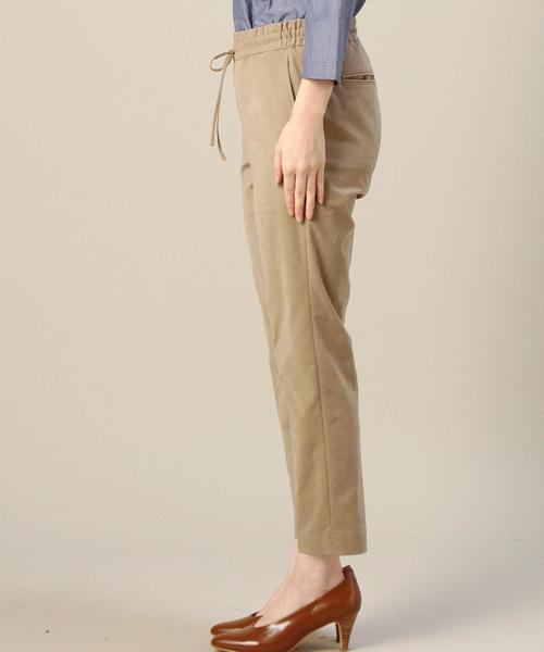 BEAUTY&YOUTH UNITED ARROWS(ビューティーアンドユースユナイテッドアローズ)の「BY ピーチドローストイージーパンツ ◆(その他パンツ・レディース・ブラック/ベージュ・SMALL/MEDIUM)」の10枚目の写真