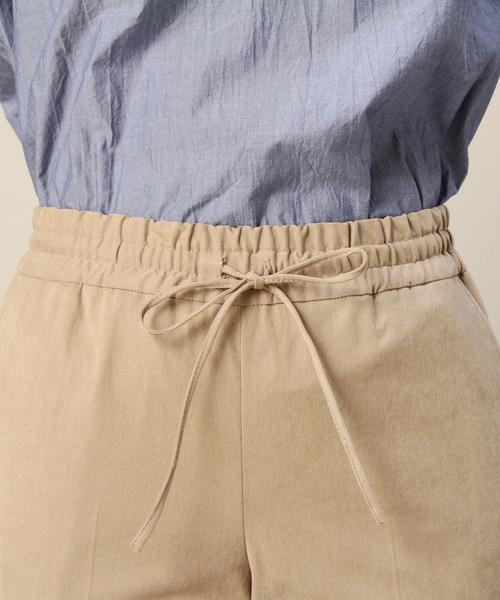 BEAUTY&YOUTH UNITED ARROWS(ビューティーアンドユースユナイテッドアローズ)の「BY ピーチドローストイージーパンツ ◆(その他パンツ・レディース・ブラック/ベージュ・SMALL/MEDIUM)」の12枚目の写真