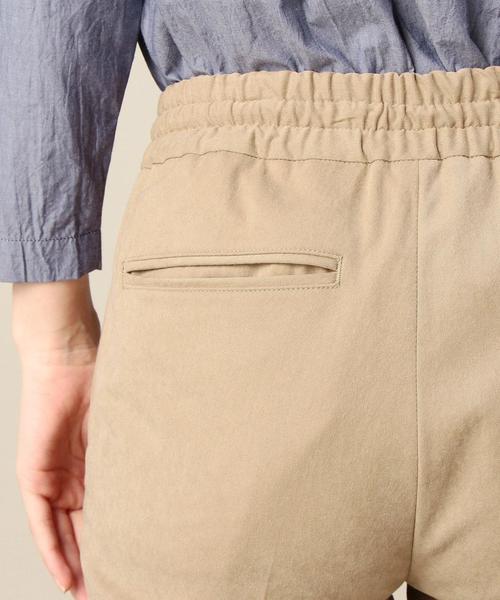 BEAUTY&YOUTH UNITED ARROWS(ビューティーアンドユースユナイテッドアローズ)の「BY ピーチドローストイージーパンツ ◆(その他パンツ・レディース・ブラック/ベージュ・SMALL/MEDIUM)」の3枚目の写真