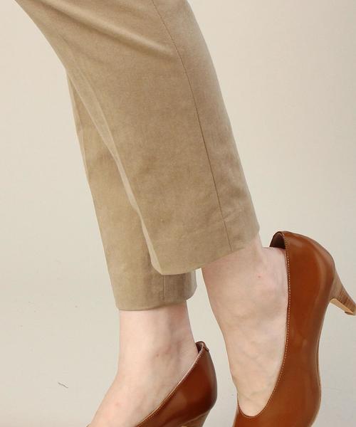 BEAUTY&YOUTH UNITED ARROWS(ビューティーアンドユースユナイテッドアローズ)の「BY ピーチドローストイージーパンツ ◆(その他パンツ・レディース・ブラック/ベージュ・SMALL/MEDIUM)」の4枚目の写真