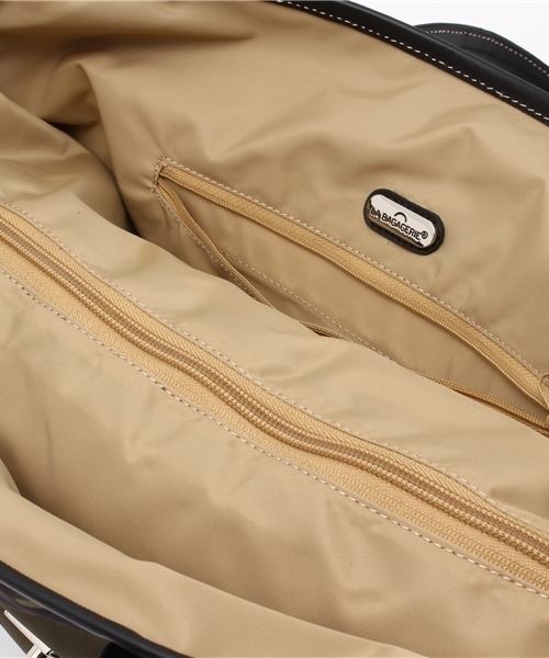 LA BAGAGERIE（ラバガジェリー）の「おむすびトートバッグ Mサイズ（トートバッグ・レディース・ブラック/グリーン系カモフラージュ/カモフラージュ/ネイビー・FREE）」の10枚目の写真