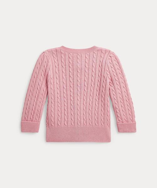 【セール】フローラル ミニケーブル コットン カーディガン（カーディガン/ボレロ）｜POLO RALPH LAUREN CHILDRENSWEAR（ポロ ラルフ ローレン チルドレンズウェア）