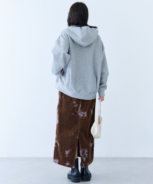 LAVEANGE（ラビアンジェ）の「ブリーチコーデュロイナロースカート（スカート・レディース・ブラック/ブラウン・LL/3L/4L/M）」の19枚目の写真