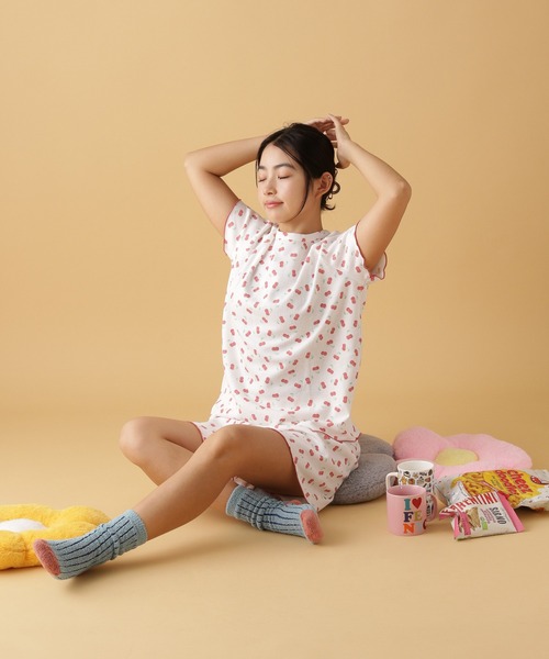 半袖ルームウェア[tiny tiny(ティニーティニー)]（ルームウェア