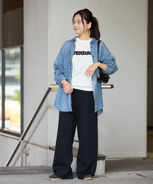 JOURNAL STANDARD(ジャーナルスタンダード)の「《追加3》VERDANT Tシャツ(Tシャツ/カットソー・レディース・ベージュ/ホワイト/チャコールグレー・FREE)」の6枚目の写真