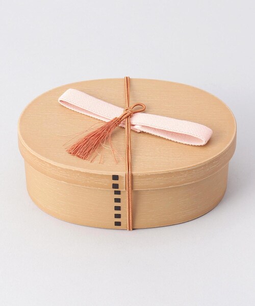 212 KITCHEN STORE(トゥワントゥキッチンストア)の「抗菌わっぱ小判一段ランチBOX 白木(お弁当箱・レディース・その他・00)」の1枚目の写真