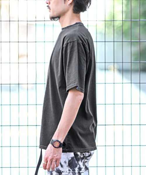 LUXSTYLE（ラグスタイル）の「グラフィックフォトプリント半袖Tシャツ（Tシャツ/カットソー・メンズ・B/A/C・L/M）」の5枚目の写真