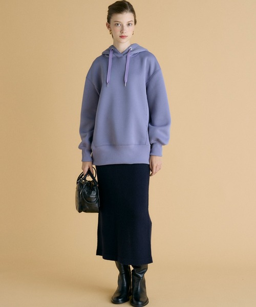 【セール】プラムダンボールパーカー（パーカー）｜INED CLARO（イネドクラロ）