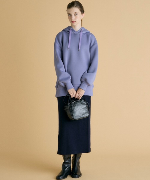 【セール】プラムダンボールパーカー（パーカー）｜INED CLARO（イネドクラロ）