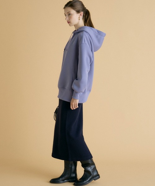 【セール】プラムダンボールパーカー（パーカー）｜INED CLARO（イネドクラロ）