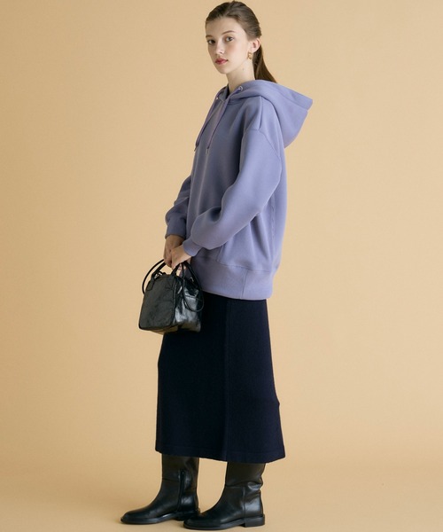 【セール】プラムダンボールパーカー（パーカー）｜INED CLARO（イネドクラロ）