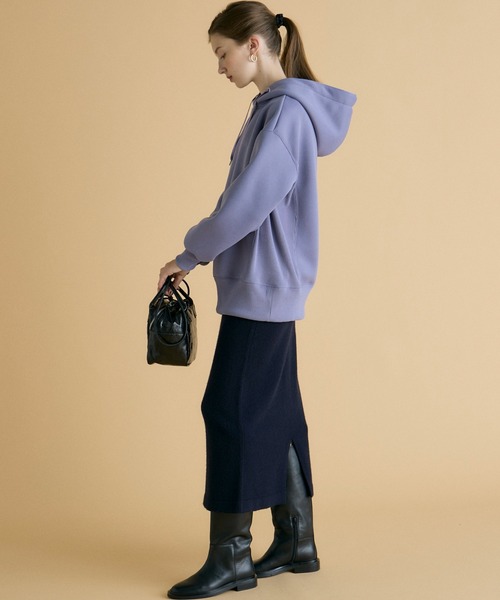 【セール】プラムダンボールパーカー（パーカー）｜INED CLARO（イネドクラロ）