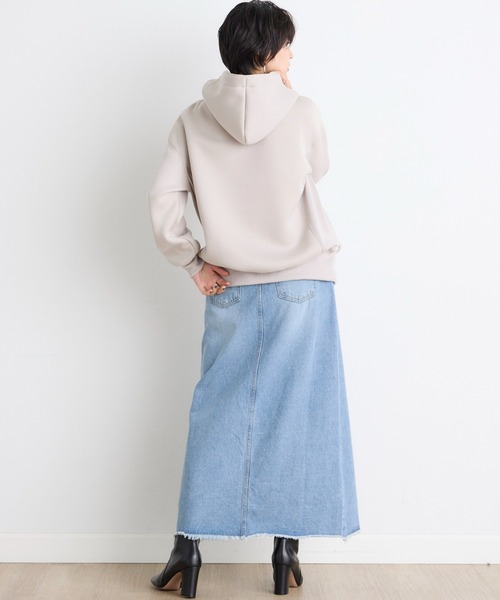 【セール】プラムダンボールパーカー（パーカー）｜INED CLARO（イネドクラロ）