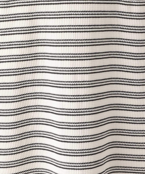 LEPSIM(レプシィム)の「ボーダーワッフルスカート 122058(スカート・レディース・ブラック/アイボリー・FREE)」の22枚目の写真