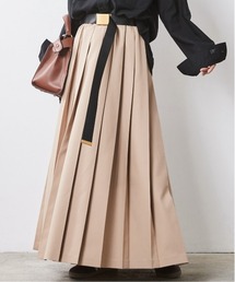 CHIC STYLE | プリーツマキシスカート ＜大きいサイズ有＞シックスタイル(スカート)