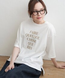 プリントロゴビッグTシャツ