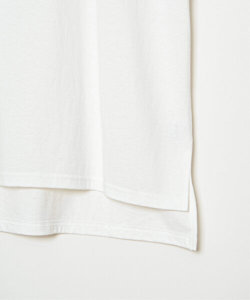 LBC(エルビーシー)の「プリントロゴビッグTシャツ(Tシャツ/カットソー・レディース・ホワイト/ブルー系/チャコール・M/L)」の10枚目の写真