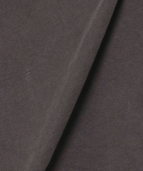 LOWRYS FARM（ローリーズファーム）の「ピグメントネジリＳＳ  133885（Tシャツ/カットソー・レディース・チャコールグレー/アイボリー/パープル・FREE）」の12枚目の写真