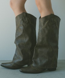 VANNIE U | レイヤードウエスタンブーツ(ブーツ)