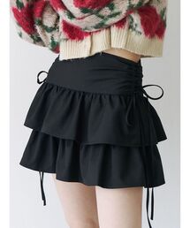 jouetie | リボンティアードミニスカパン【セットアップ対応】(スカート)