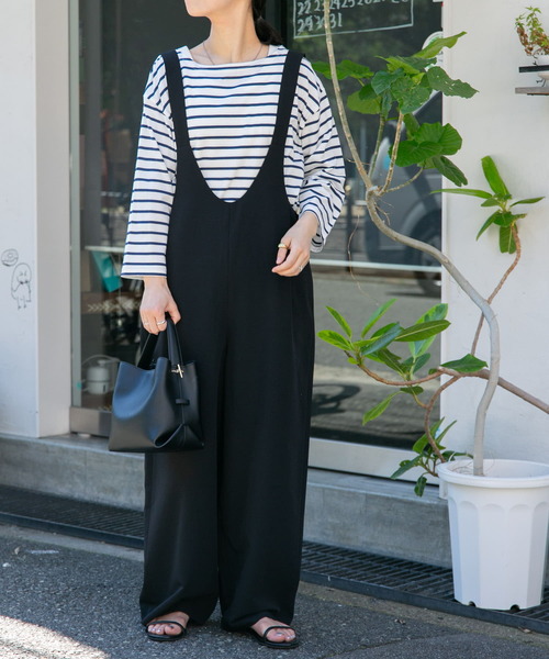 FORK&SPOON（フォークアンドスプーン）の「FORK&SPOON　ボートネックカットソー（Tシャツ/カットソー・レディース・ブルー系その他/ブラック系その他/レッド系その他・1）」の16枚目の写真