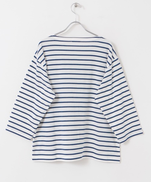 FORK&SPOON（フォークアンドスプーン）の「FORK&SPOON　ボートネックカットソー（Tシャツ/カットソー・レディース・ブルー系その他/ブラック系その他/レッド系その他・1）」の20枚目の写真