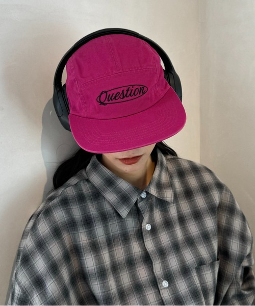 CIAOPANIC TYPY（チャオパニックティピー）の「【UNISEX】刺繍ロゴジェットキャップ（キャップ・メンズ・ブラウン/ブラック/ピンク・ONE SIZE）」の18枚目の写真