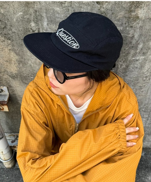 CIAOPANIC TYPY（チャオパニックティピー）の「【UNISEX】刺繍ロゴジェットキャップ（キャップ・メンズ・ブラウン/ブラック/ピンク・ONE SIZE）」の5枚目の写真