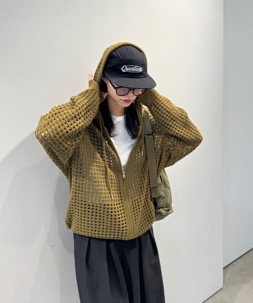 CIAOPANIC TYPY（チャオパニックティピー）の「【UNISEX】刺繍ロゴジェットキャップ（キャップ・メンズ・ブラウン/ブラック/ピンク・ONE SIZE）」の8枚目の写真