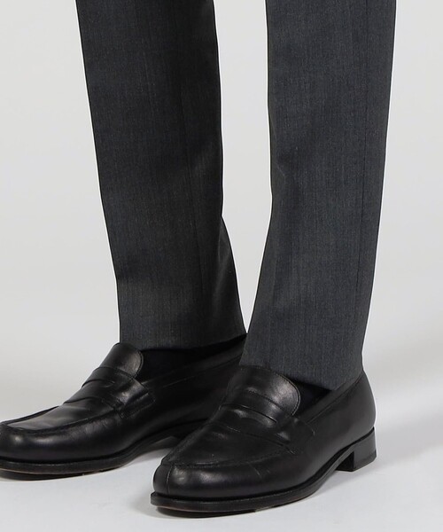 PT TORINO(ピーティートリノ)の「PT TORINO ポリエステルウール 1プリーツスラックス Gentleman fit(スラックス・メンズ・チャコールグレー・46/50/48)」の10枚目の写真