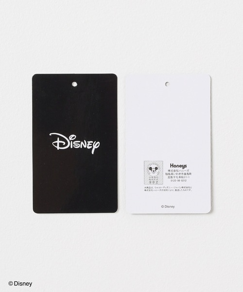 Honeys(ハニーズ)の「ディズニー/ゆるTシャツ(Tシャツ/カットソー・レディース・スミクロ/ブルー/グリーン/ベージュ/オフホワイト・LL/S/M/L)」の6枚目の写真