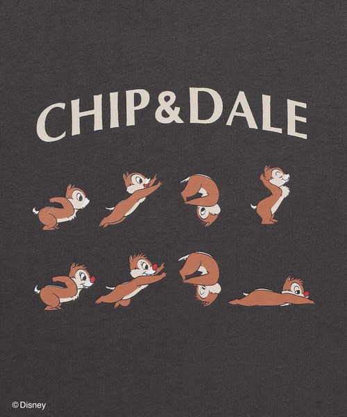 Honeys(ハニーズ)の「ディズニー/ゆるTシャツ(Tシャツ/カットソー・レディース・スミクロ/ブルー/グリーン/ベージュ/オフホワイト・LL/S/M/L)」の14枚目の写真