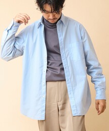 NOLLEY’S | NEW REGULAR ピーチブロード オーバーサイズシャツ 24AW(シャツ/ブラウス)