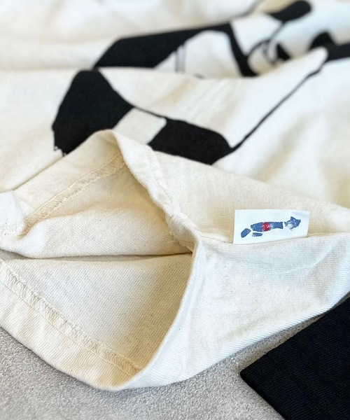 JIPPON（ジポン）の「ラグランパンダロンT/日本製（Tシャツ/カットソー・キッズ・ブラウン/ブラック/ピンク/ブルー・80/90/95/100/110/120/130/140）」の10枚目の写真