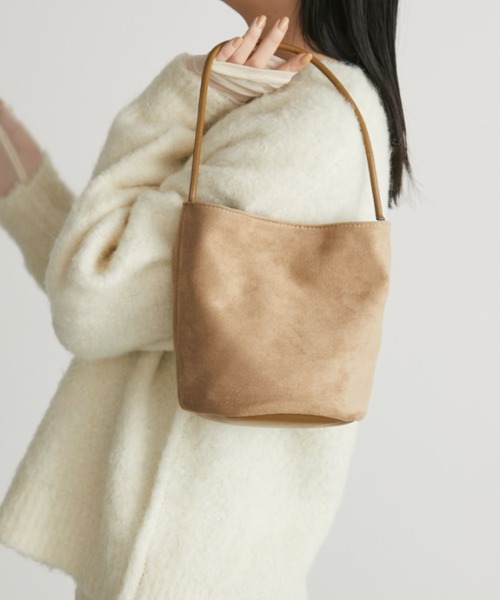 Aunt Marie's（アントマリーズ）の「スエードドワンハンドルバッグ（ハンドバッグ・レディース・ブラック/ベージュ/レッド・FREE）」の18枚目の写真